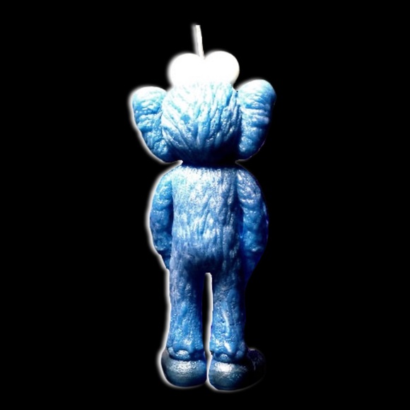Designer Art Hand Poured Custom Kaws Dior Candle - Picture 2 of 8